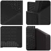  Kerti étkező székek 2 pcs Antracit 53 x 47 x 88,5 cm PP