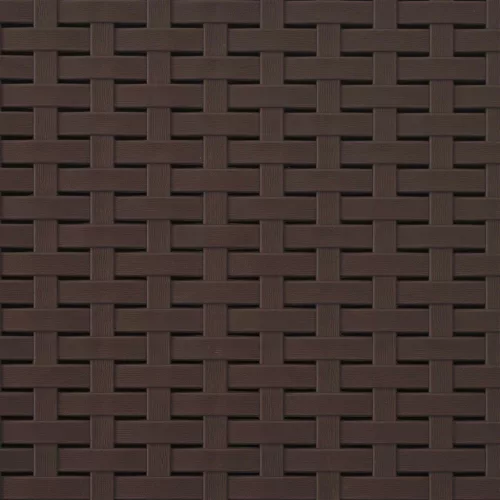  Kerti étkező székek 2 pcs Barna PP