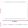  Ülőpárnák 4 pcs Tópszínű 47 x 36 x 2 cm Poliészter