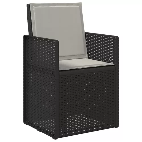  Ülés és háttámla párnák 2 pcs Világosszürke 47 x 45 x 2 cm