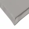  Ülés és háttámla párnák 2 pcs Világosszürke 47 x 45 x 2 cm