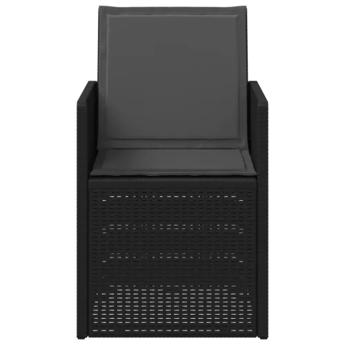  Kerti étkező székek 2 pcs Antracitszürke PP