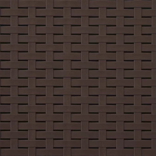  Kerti étkező székek 2 pcs Barna és Világosszürke PP