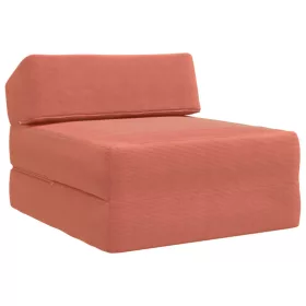    Összecsukható kanapéágy Piros Narancs 60 x 70 x 41 cm Szövet