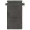  Összecsukható kanapéágy Sötétszürke 70 x 72 x 60 cm Szövet