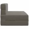  Összecsukható kanapéágy Világosszürke 70 x 72 x 60 cm Szövet