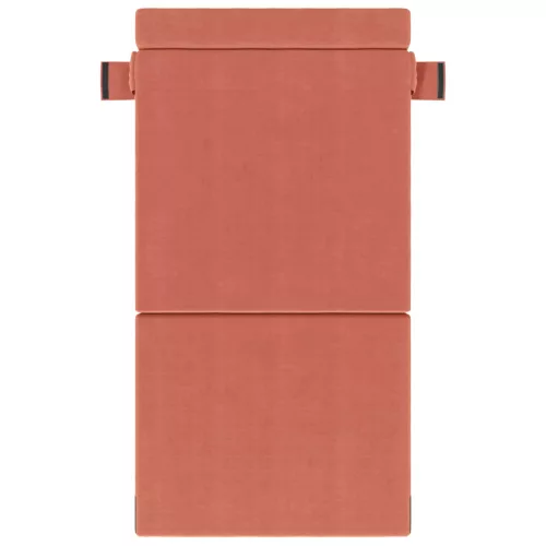  Összecsukható kanapéágy Piros Narancs 70 x 72 x 60 cm Szövet