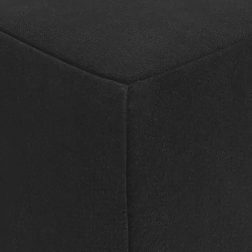  Összecsukható kanapéágy 75 x 63 x 45 cm Fekete