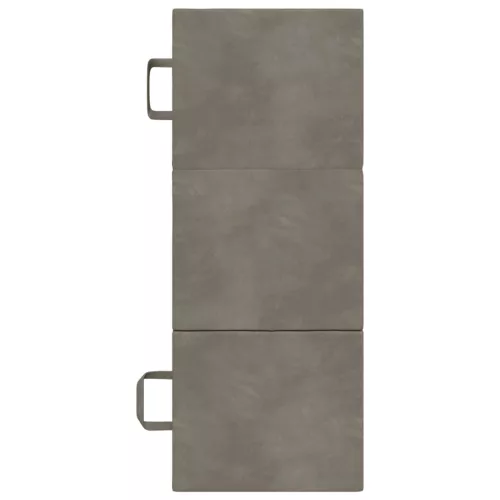  Összecsukható kanapéágy 75 x 67 x 45 cm Világosszürke