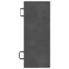  Összecsukható kanapéágy 75 x 67 x 45 cm Sötétszürke