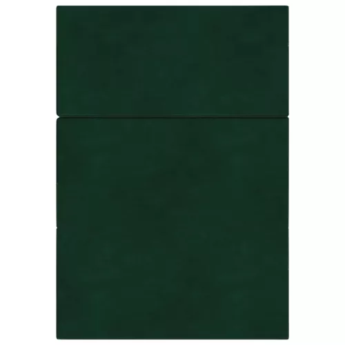  Összecsukható kanapéágy 140 x 67 x 45 cm Sötétzöld
