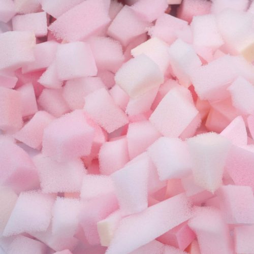  Tépett habtöltet Rózsaszín 106 x 46 x 23 cm Poliuretán