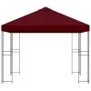  Pavilon 3 x 3 m Burgundi Poliészter és acél 190 gsm
