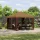  Pavilon 3 x 3 m Bézs Poliészter és acél 190