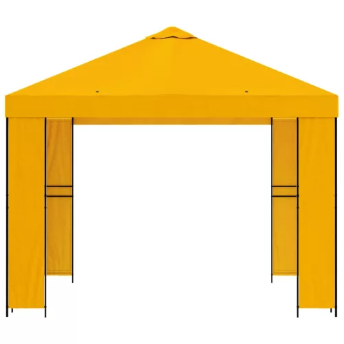  Pavilon 3 x 3 m Sárga Poliészter és acél 190