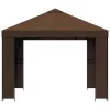  Pavilon 3 x 3 m Barna Poliészter és acél 190