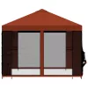  Kerti pavilon oldalfalakkal 3 x 3 m Terrakotta