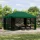  Pavilon 4 × 3 m Zöld Poliészter és acél 190