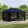  Pavilon 4 × 3 m Kék Poliészter és acél 190