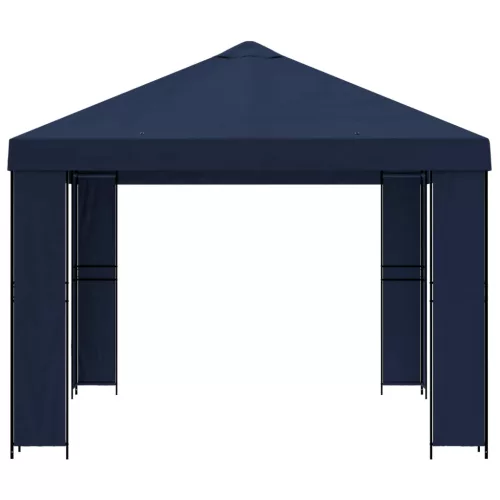  Pavilon 4 × 3 m Kék Poliészter és acél 190