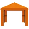  Pavilon 4 × 3 m Narancssárga Poliészter és acél 190
