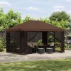  Pavilon 4 × 3 m Barna Poliészter és acél 190