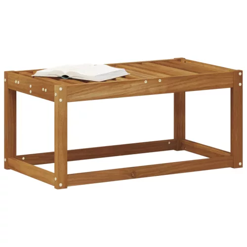  Kültéri Zsámoly Pad Természetes 79 x 43 x 37 cm Tömör Akácfa