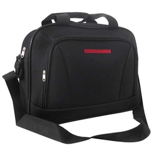  5 darabos fekete utazóbőrönd szett