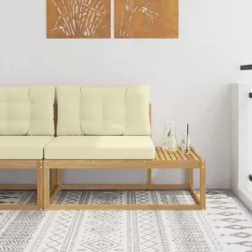    Kültéri végleges kanapé Fehér 115 x 83 x 73 cm Poliészter