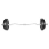  hajlított rúd súlyokkal 30 kg