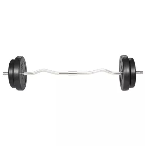  hajlított rúd súlyokkal 30 kg