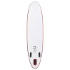  felfújható piros és fehér állva evezős (SUP) szörfdeszka 