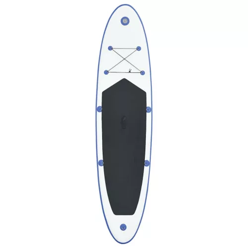  felfújható kék és fehér állva evezős (SUP) szörfdeszka 