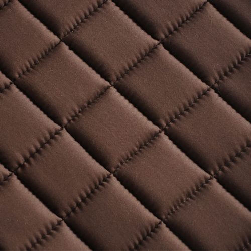 Lovaglás Nyereg Készlet 16 Valódi Bőr Barna 14 cm 5-az-1- be"