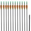 12 db standard reflex íj üvegszálas nyílvesszők 30 0,6 cm"