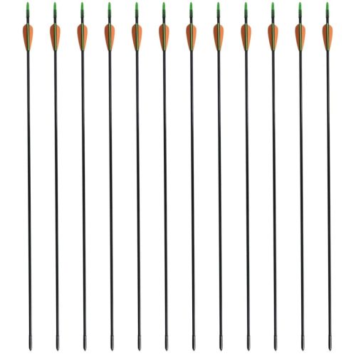 12 db standard reflex íj üvegszálas nyílvesszők 30 0,6 cm"