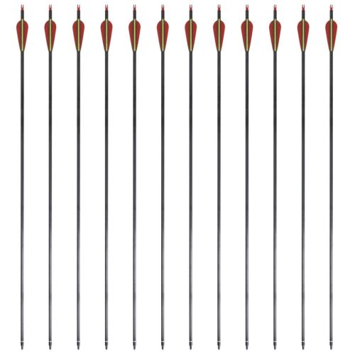 12 db standard reflex íj szénszálas nyílvesszők 30 0,76 cm"