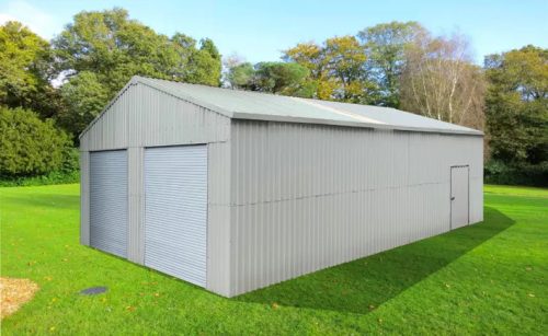 XXL garage with electric doors 749 x 998 x 410 cm