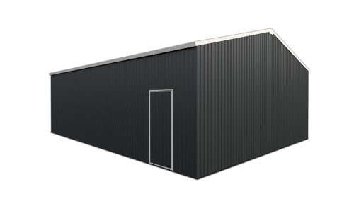 LoboGlorioso XXL dupla garázs antracit  7,49 x 9,98m 3m oldalmagas, elektromos kapukkal