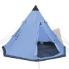  4 személyes kék sátor