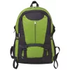  Fekete és zöld 40 L túrázó hátizsák 