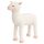  fehér álló alpaka plüssjáték XXL