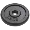  8 db öntöttvas súlyzótárcsa 8 x 2,5 kg