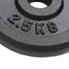  8 db öntöttvas súlyzótárcsa 8 x 2,5 kg