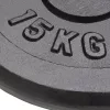 2 db öntöttvas súlyzótárcsa 2 x 15 kg