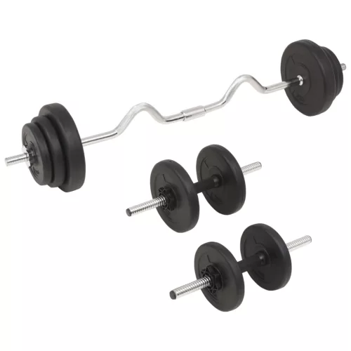  egykezes és kétkezes súlyzó szett 30 kg