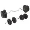  egykezes és kétkezes súlyzókészlet 60 kg