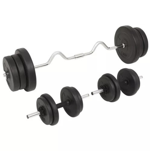  egykezes és kétkezes súlyzókészlet 60 kg