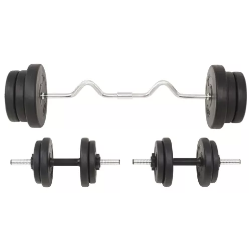  egykezes és kétkezes súlyzókészlet 60 kg