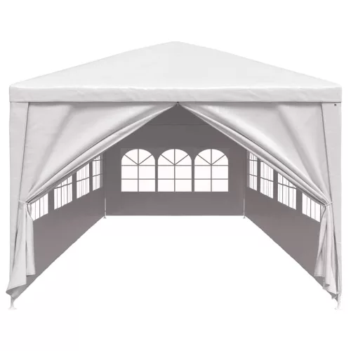  fehér kerti pavilon 3 x 12 m